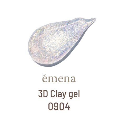 emena エメナ 3D Clay gel 3Dクレイジェル 4g 全6色［0900〜0905］3D