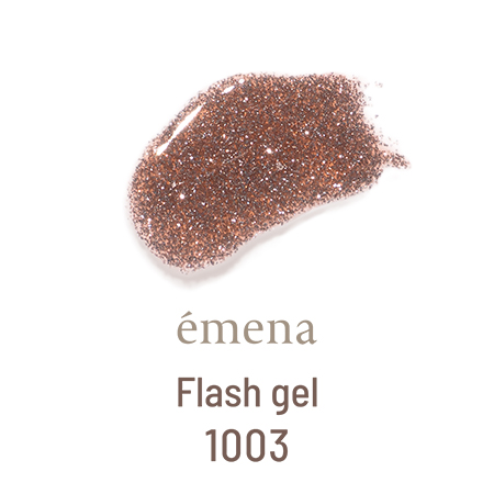 emena エメナ Flash gel フラッシュジェル 8g 全7色［1000〜1006］フラッシュネイル ジェルネイル グリッター ラメ【ネコポス対応】｜g-nail｜05