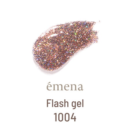 emena エメナ Flash gel フラッシュジェル 8g 全7色［1000〜1006］フラッシュネイル ジェルネイル グリッター ラメ【ネコポス対応】｜g-nail｜06