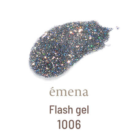 emena エメナ Flash gel フラッシュジェル 8g 全7色［1000〜1006］フラッシュネイル ジェルネイル グリッター ラメ【ネコポス対応】｜g-nail｜08