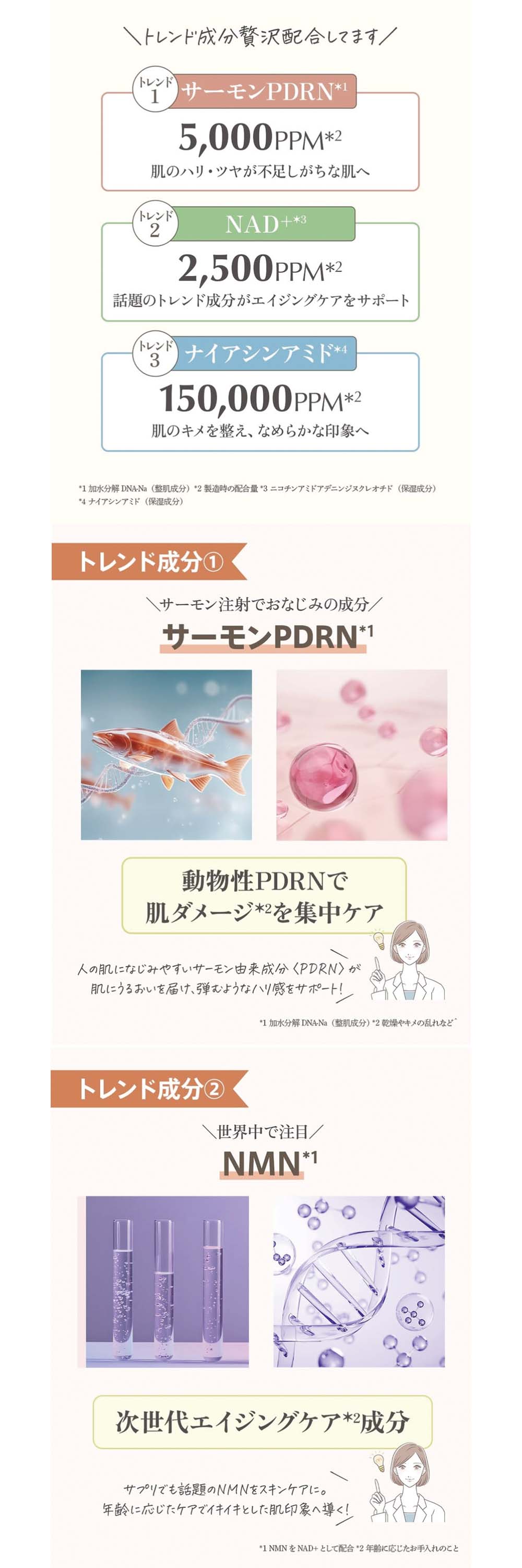 m.soin エムドットソワン 美容液 30g 全3種 ハリダマショット/シラタマ