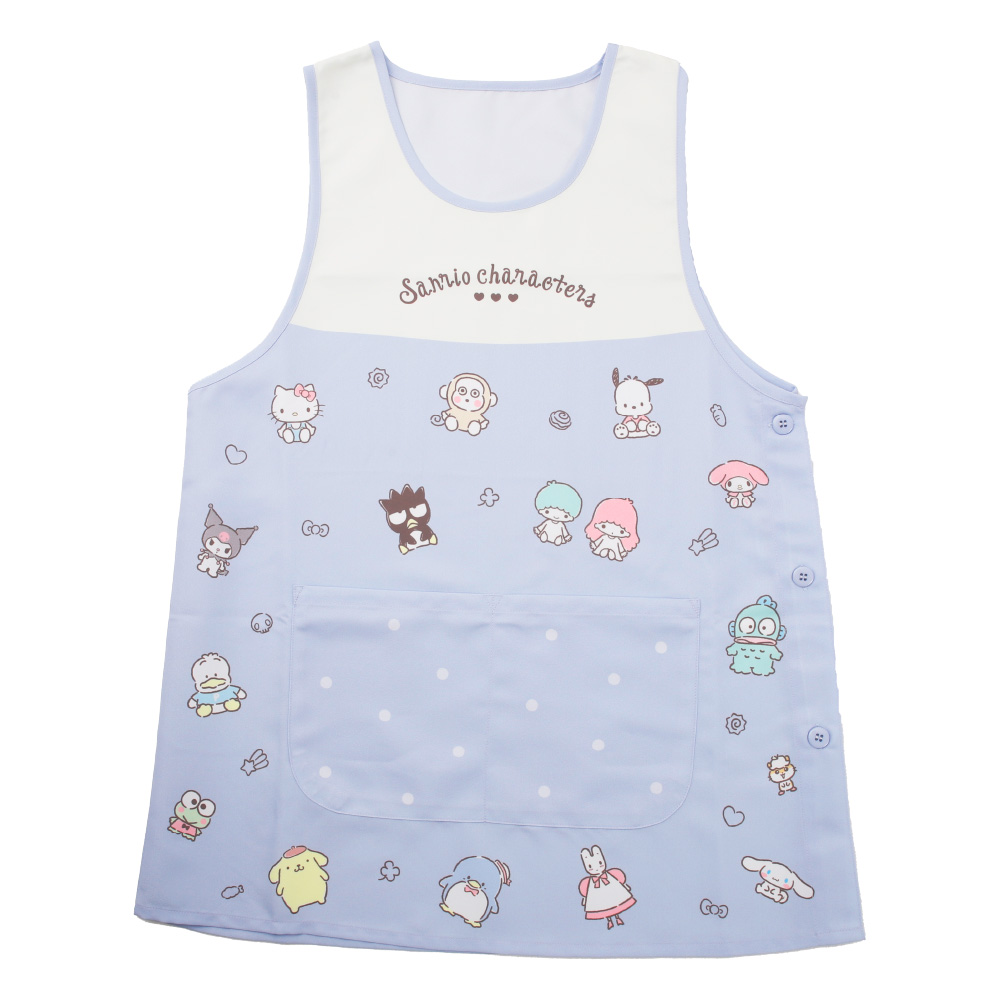 キャラクター エプロン レディース 婦人 かぶるだけ 保育士 幼稚園