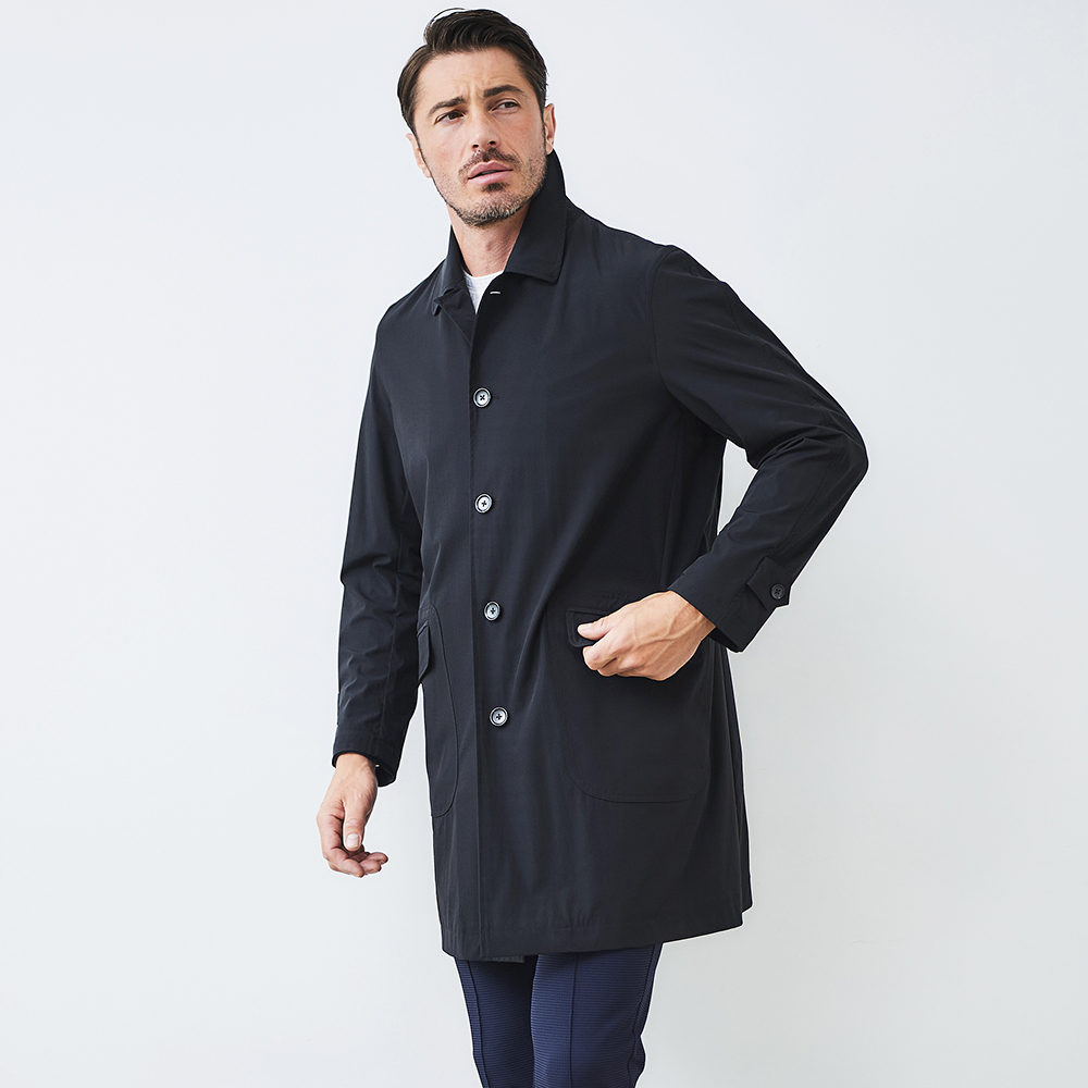 g-stage（ジーステージ） コート メンズ ステンカラーコート 撥水