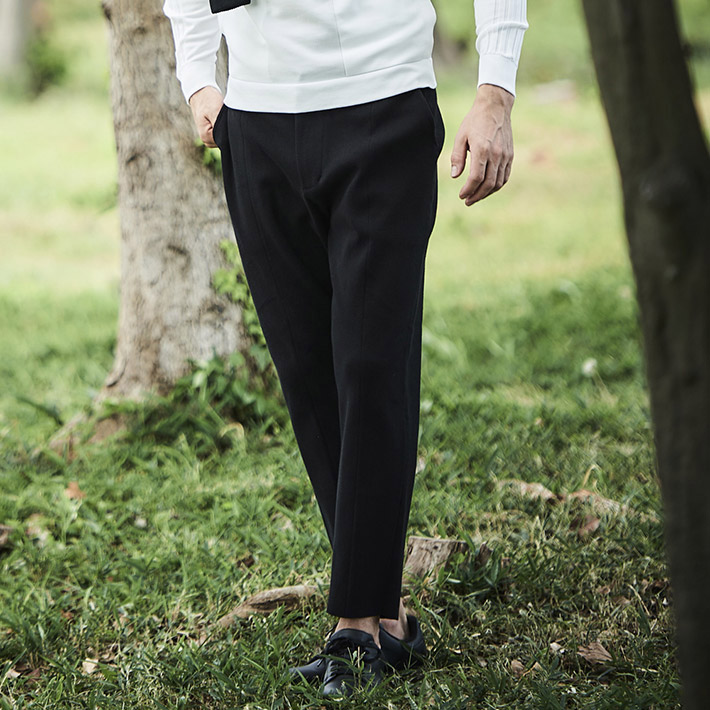 g-stage（ジーステージ） リラックスパンツ ニット ストレッチ