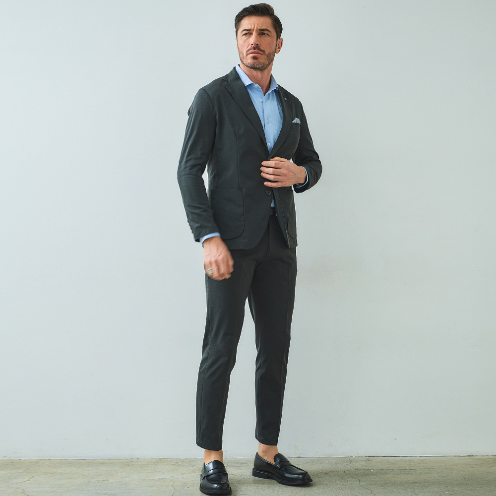 極美品　on performance パンツmen's S セットアップ g-stage（ジーステージ） スラックス メンズ 春夏 セットアップ対応