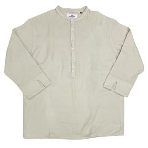 パイルシャツ メンズ 日本製 今治 バックパイル バンドカラーシャツ 420651 GALLIPOL...