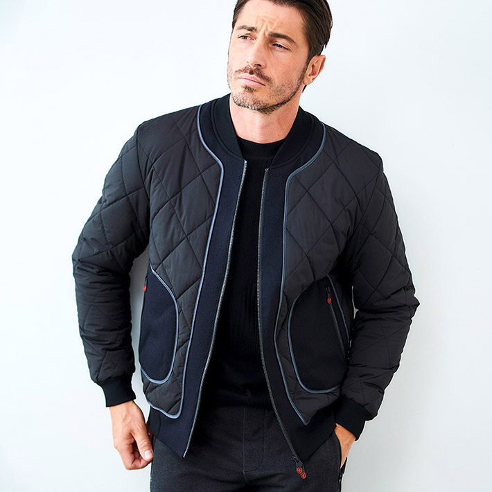 g-stage（ジーステージ） ブルゾン メンズ 中綿 キルティング アウター