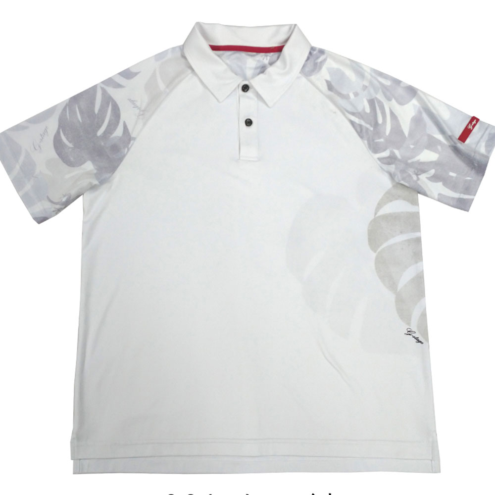 ゴルフ Tシャツ ポロシャツ カットソー メンズ モックネック ゴルフ ストレッチ ギフト 821511 G-stage ジーステージ｜g-stage-y｜02