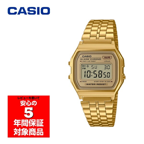 CASIO（カシオ） デジタル 腕時計 クラシック ユニセックス ゴールド