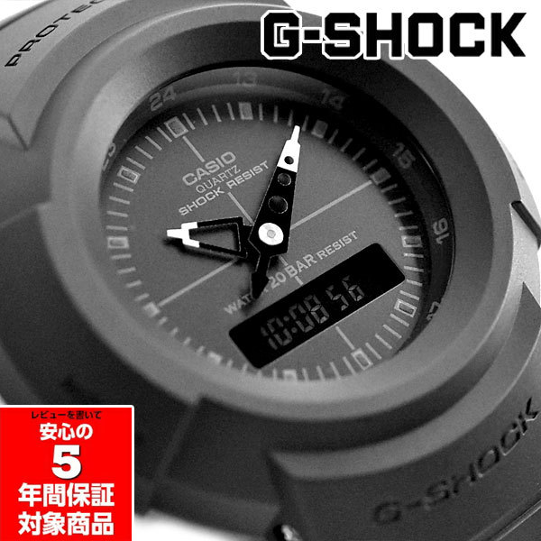 G-SHOCK AW-500BB-1E オールブラック 限定モデル AW-500復刻 メンズ
