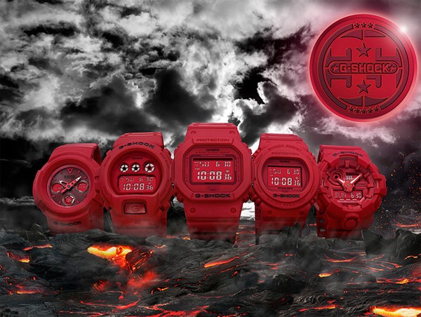 G-SHOCK Gショック ジーショック 35周年 限定モデル RED OUT（レッド