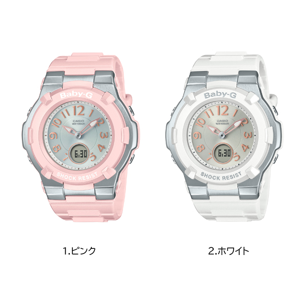 CASIO Baby-G BGA-1100 電波ソーラー アナ デシ 稼働 BABY-G BGA-1100 レディース 腕時計 アナデジ ソーラー カシオ