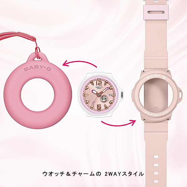 BABY-G BGA-2800-4A2JF アナデジ 電波ソーラー レディース 腕時計