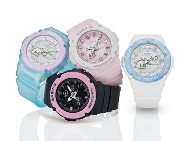 BABY-G カシオ CASIO アナデジ 腕時計 ブラック ピンク BGA-270-1A 逆