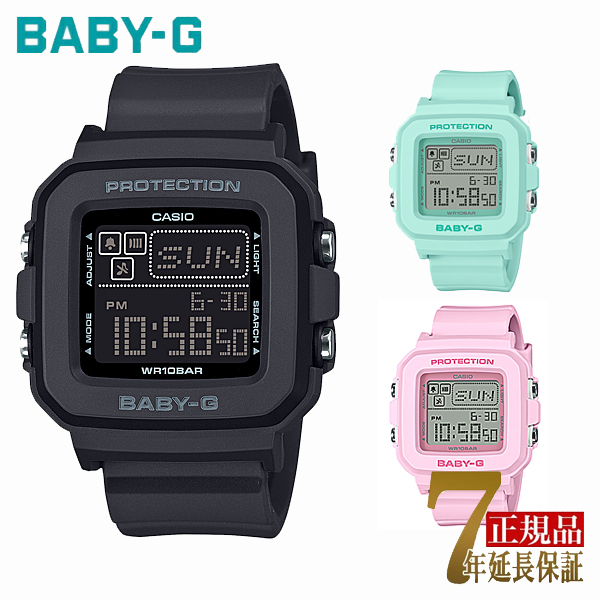 BABY-G ���f�B�[�X �r���v �f�W�^�� �������f�� �u���b�N BGD-10-1JF �~���g�O���[�� BGD-10-3JF �s���N BGD-10-4JF