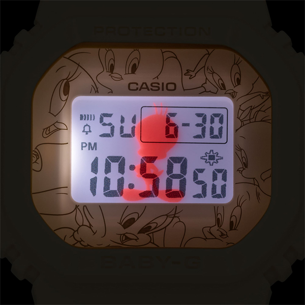 BABY-G BGD-565TW-5JR 腕時計 レディース TWEETY トゥイーティー コラボレーション モデル カシオ 国内正規品｜g-supply｜03