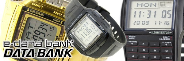 CASIO カシオ DATABANK カシオデータバンク 電卓機能 デジタル腕時計 