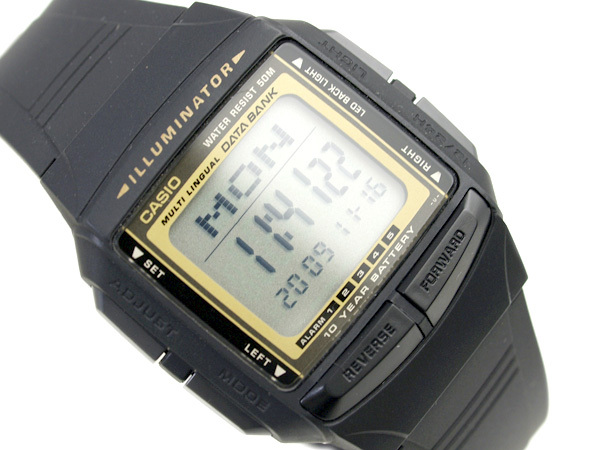 CASIO DATA BANK DB-100 デジタル腕時計 CASIO DBA-100 DATABANK デジタル腕時計 - メルカリ