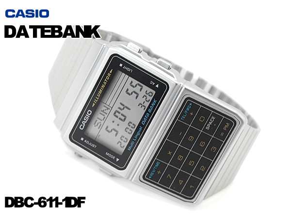 美品】CASIO DATA BANK データバンク DBC-611G 海外モデル Amazon.co.jp: [カシオ] DATA BANK データバンク デジタル