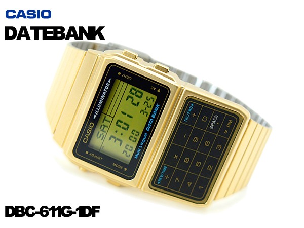 CASIO DATABANK カシオ データバンク 電卓機能 デジタル腕時計 逆輸入 