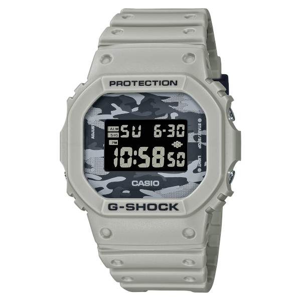 G-SHOCK DW-5600CA-8 デジタル メンズ 腕時計 カーキ カモフラ G