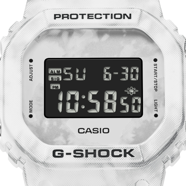 G-SHOCK DW-5600GC-7 デジタル メンズ 腕時計 ホワイト カモフラ 迷彩 Gショック ジーショック 逆輸入海外モデル