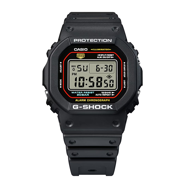 G-SHOCK DW-5600RL-1 腕時計 メンズ デジタル ブラック ジーショック