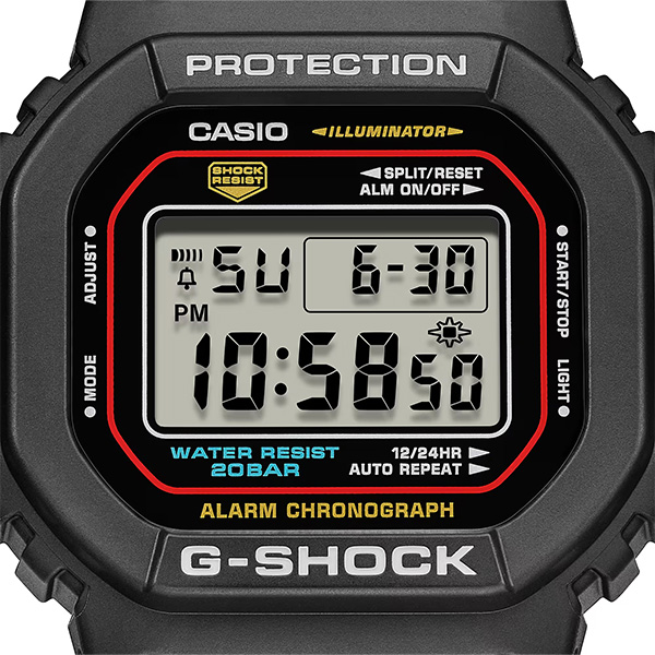 Amazon.com: G-Shock Casio Digital 5600 Series Black Resin