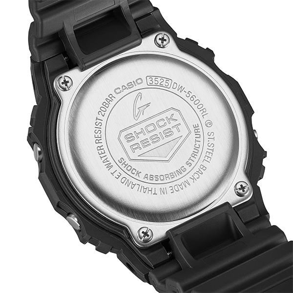 G-SHOCK DW-5600RL-1 腕時計 メンズ デジタル ブラック ジーショック