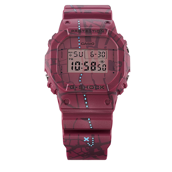 G-SHOCK DW-5600SBY-4JR 渋谷 腕時計 メンズ デジタル レッド G 