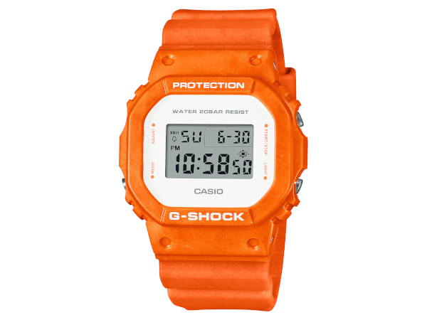 G-SHOCK DW-5600WS-4 デジタル メンズ 腕時計 オレンジ Gショック ジー