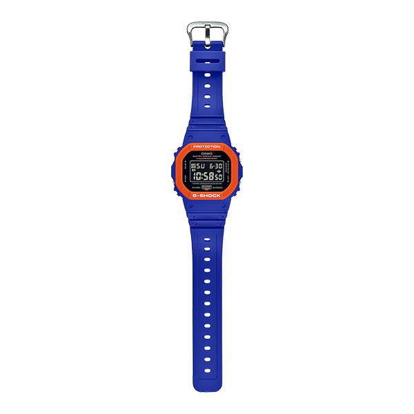 G-SHOCK DW-5610SC-2 腕時計 メンズ デジタル ブルー オレンジ Gショック ジーショック カシオ 逆輸入海外モデル｜g-supply｜03