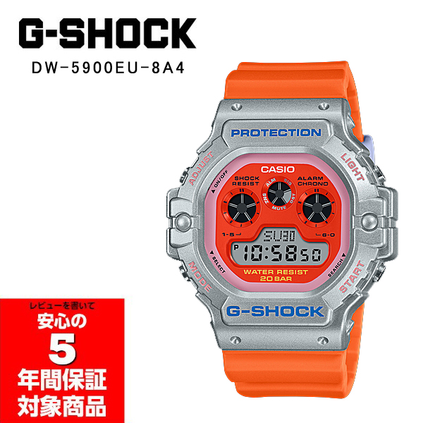 G-SHOCK  ���j�Z�b�N�X �r���v  �V���o�[×�I�����W DW-5900EU-8A4