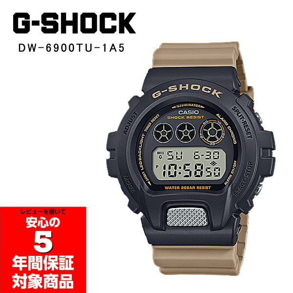 G-SHOCK �����Y �r���v �u���b�N×�x�[�W��dw-6900tu-1a5