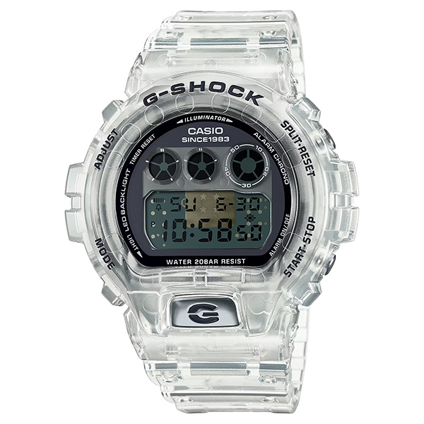 G-SHOCK DW-6940RX-7DR 腕時計 メンズ クリアスケルトン 40周年記念