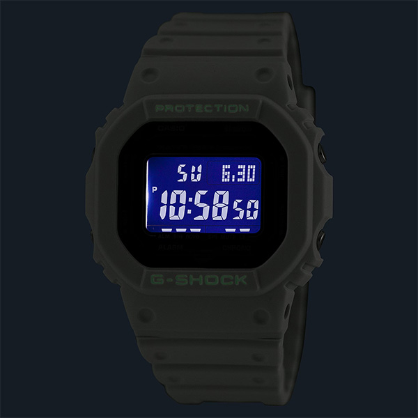 G-SHOCK DW-B5600SF-7 腕時計 メンズ デジタル スマホ連動 ホワイト ジーショック カシオ 逆輸入海外モデルの画像