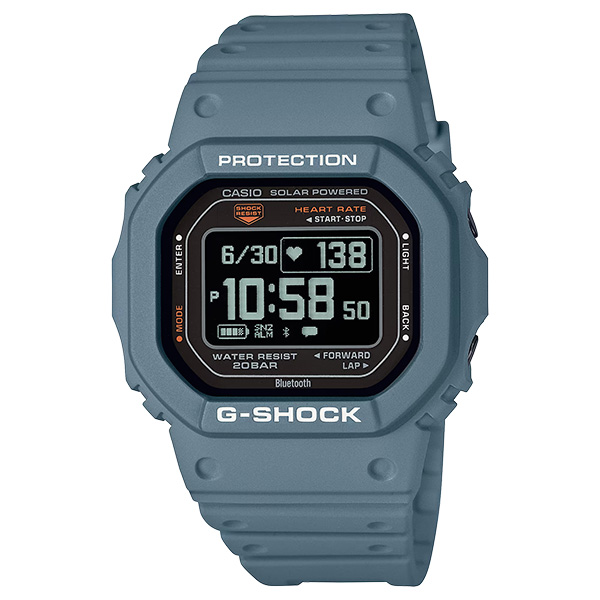 CASIO G-SHOCK DW-H5600-2JR 腕時計 G-SHOCK DW-H5600-2JR 腕時計 メンズ ソーラー スマホ連動 ブルー G