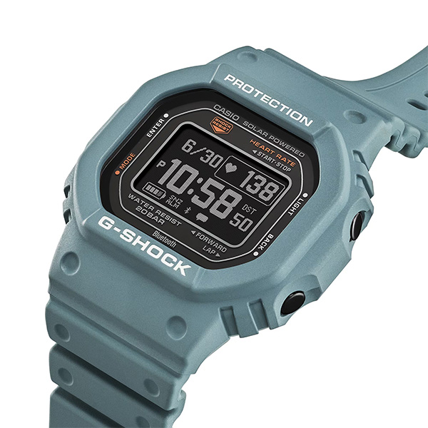 G-SHOCK DW-H5600-2JR 腕時計 メンズ ソーラー スマホ連動 ブルー G