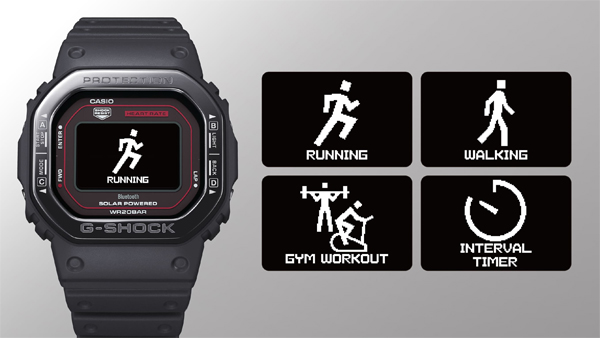 G-SHOCK DW-H5600MB-1A4JR メンズ 腕時計 デジタル ソーラー カシオ