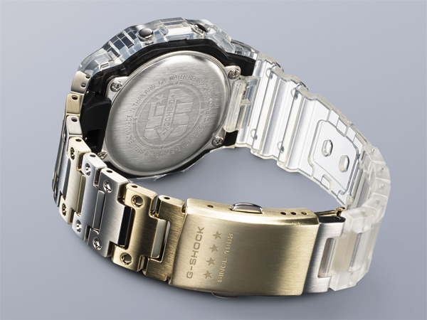G-SHOCK DWE-5640RX-7JR 腕時計 メンズ 40周年記念 クリアリミックス スケルトン カシオ 国内正規品｜g-supply｜03