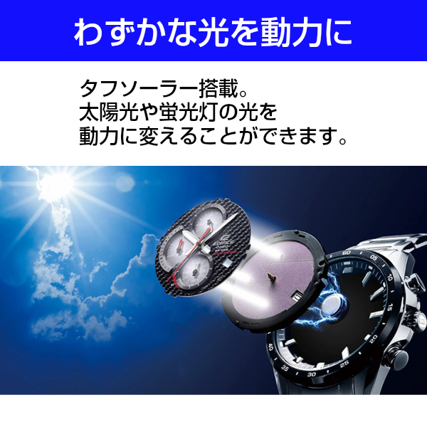 EDIFICE（CASIO） CASIO EDIFICE EQS-900DB-1A カシオ エディフィス