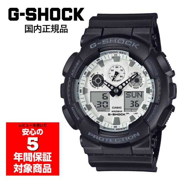 G-SHOCK GA-100WD-1AJF メンズ 腕時計 アナデジ カシオ 国内正規品 : G 