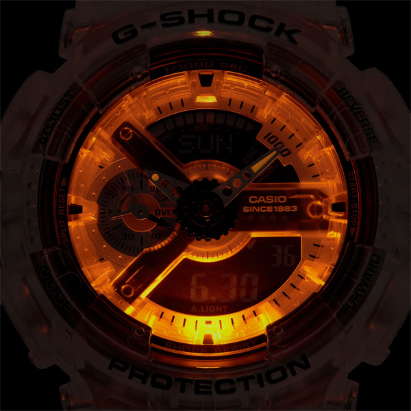 G-SHOCK GA-114RX-7AJR 腕時計 メンズ 40周年記念 クリアリミックス