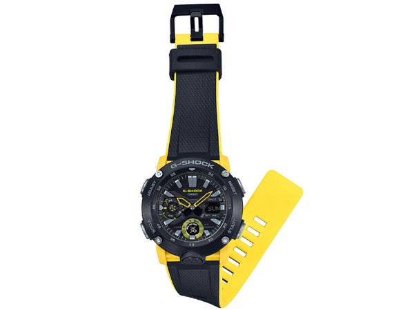 ▼▼CASIO カシオ メンズ腕時計 クオーツ G-SHOCK アナデジ カーボンコアガード イエロー GA-2000-1A9JF G-SHOCK Gショック ジーショック カシオ CASIO カーボンコアガード