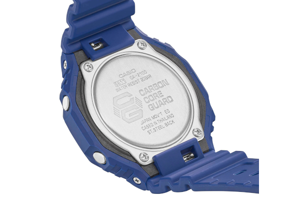 G-SHOCK GA-2100-2AJF メンズ 腕時計 アナデジ ブルー Gショック ジー