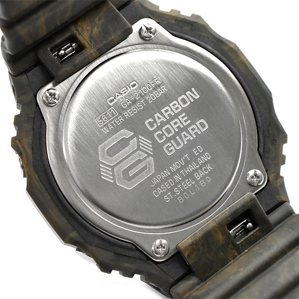 G-SHOCK GA-2100FR-5A アナデジ メンズ 腕時計 ブラウン Gショック ジーショック 逆輸入海外モデル