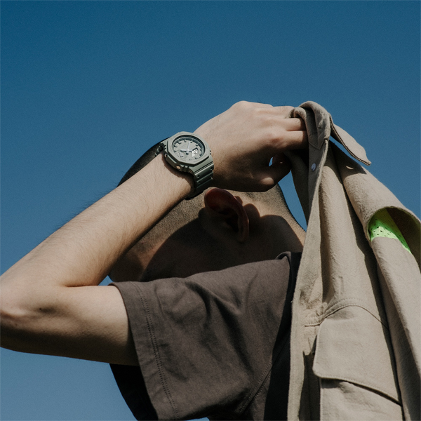 G-SHOCK GA-2100NC-3AJF 腕時計 メンズ Natural color ナチュラル