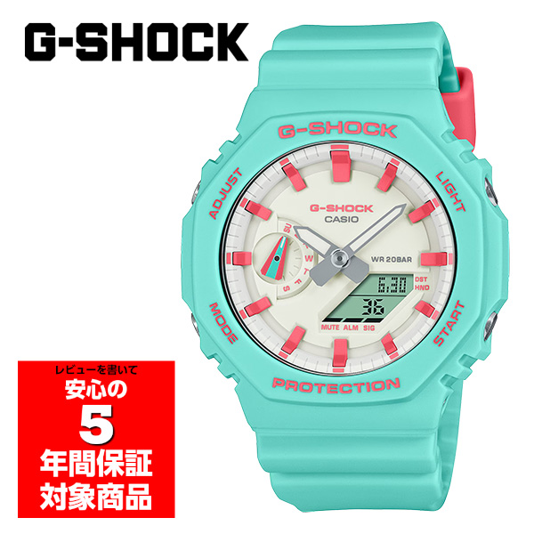 G-SHOCK GA-2100RB-3A リッチブライアン コラボ 限定モデル 腕時計 メンズ アナログ デジタル グリーン ジーショック カシオ 逆輸入海外モデル