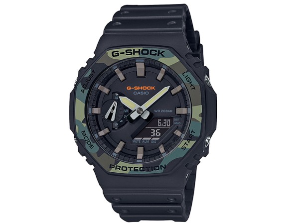 G-SHOCK GA-2100SU-1A GA-2100シリーズ アナデジ 腕時計 ブラック