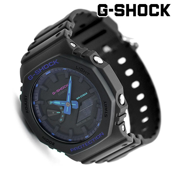 G-SHOCK CASIO メンズ 腕時計 アナデジル 海外モデル GA-2100VB-1ADR